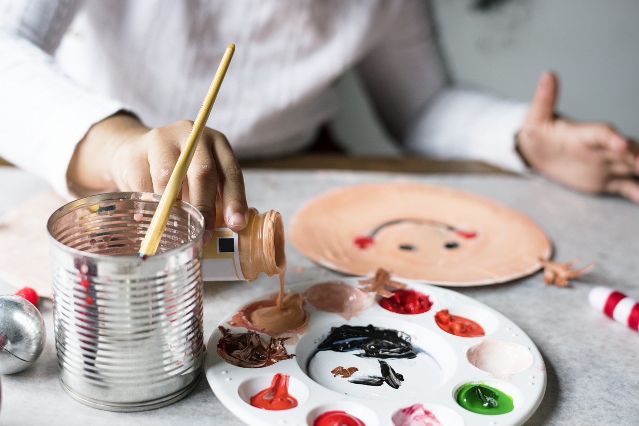 Kindercursus tekenen en schilderen bij De Kameleon